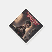 Griezelig Halloween! 🎃 Servet (Hoek)