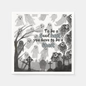 Griezelig Halloween! 🎃 Servet (Voorkant)