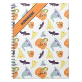 Griezelig Halloween Spiraal Notebook Notitieboek (Voorkant)