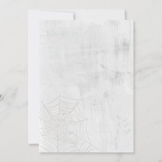 Griezelig Keuken Vrijgezellenfeest Kaart (Achterkant)