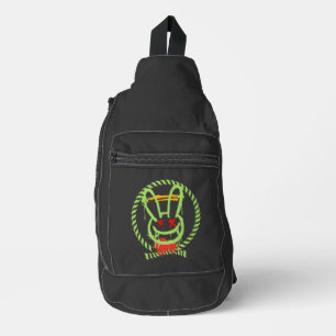 griezelig konijn sling bag