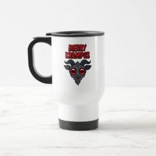 Griezelig Lieve Vrolijke Krampus Reisbeker