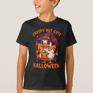 Griezelig maar Schattige Halloween T-shirt