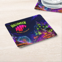 Griezelig Neon Halloween Feest