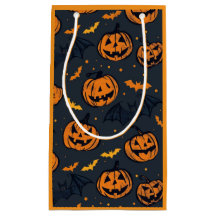Griezelig oranje Mooie Halloween Pompoen Cadeautas