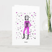 Griezelig over de maan en de sterren kaart (Achterkant)