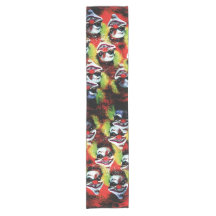 griezelig patroon met halloween horror