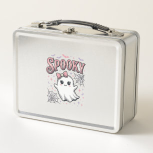 Griezelig Schattig Geest Vintage Halloween Shirt O