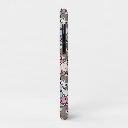Griezelig schattig vampier patroon Case-Mate iPhone case (Achterkant/links)