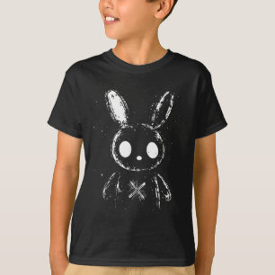 Griezelig Schattige Konijntje Alt Gothic Grunge Ho T-shirt