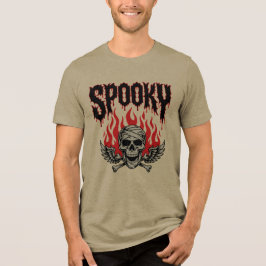 Griezelig Schedel Halloween T-Shirt