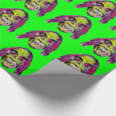 griezelig schrikbeeld van een gruwelijk gruwel cadeaupapier (Hoek)