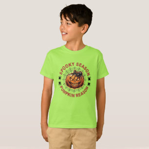Griezelig Seizoen Pompoen Reden Peuter T-Shirt Moo