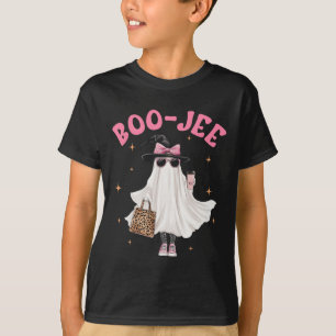 Griezelig Seizoen Schattig Geest Grappig Halloween T-shirt