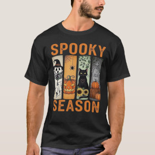 Griezelig Seizoen � Schattig Spookje, Zwarte Kat,  T-shirt
