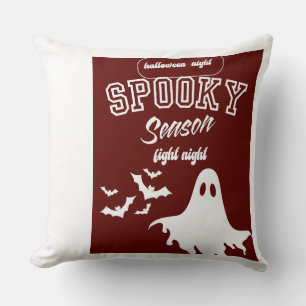 Griezelig Seizoen Spook & Vleermuizen Halloween Ku Kussen