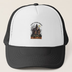 Griezelig Seizoen T-shirt Geheime Kamer Vintage Gr Trucker Pet