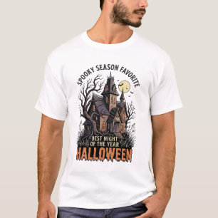 Griezelig Seizoen T-Shirt Geheime Villa Vintage Gr