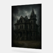 griezelig spookhuis acryl bord (Hoek)