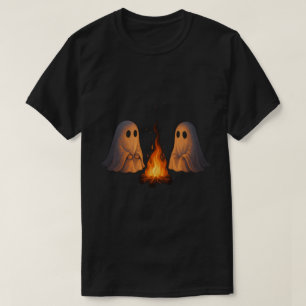 Griezelig spookkampvuur – Gezellige Halloween-sfee T-shirt