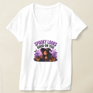 🕸️ Griezelig staat je goed Halloween citaat 👻 T-shirt