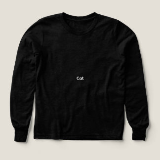 Griezelig & Verwende Zwarte Kat Halloween T-Shirt