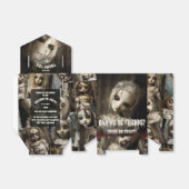 griezelig vriend spooky bezeten pop halloween bedankdoosjes (Uitgevouwen)