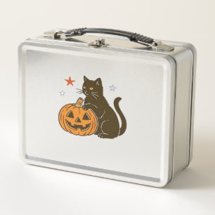 Griezelig zoete Halloween Kitty Klassiek T-shirt