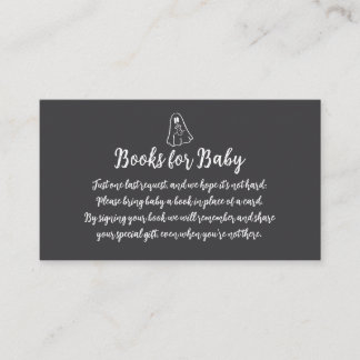 Griezelig zoete "Little Boo"-boeken voor baby Informatiekaartje