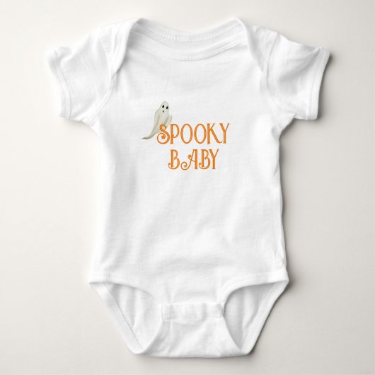 Griezelige Baby Halloween T-Shirt (Voorkant)
