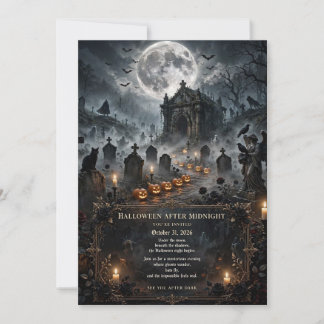 Griezelige begraafplaats & Gehaante kasteel Hallow Kaart