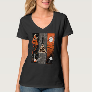 Griezelige Billl Driehoek Vintage Kostuum T-shirt