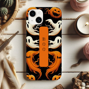 Griezelige Bo Ghost Ghoul Jack Halloween Sinaasapp Case-Mate iPhone 14 Hoesje