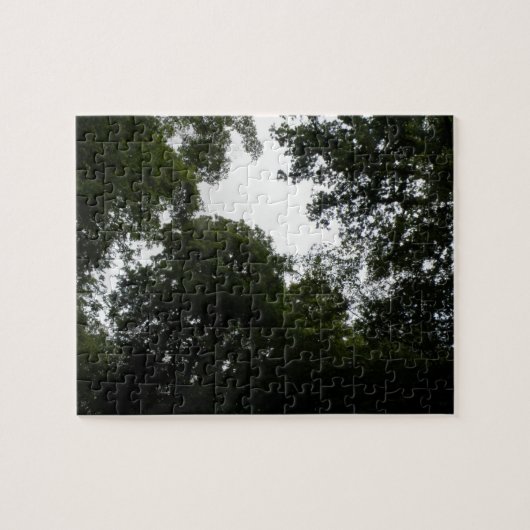 Griezelige Bos Puzzel (Horizontaal)