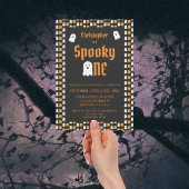 Griezelige Eén 1e Verjaardag Kaart