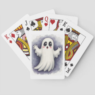 Griezelige Geest Halloween Klassieke Speelkaarten