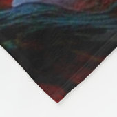 Griezelige Giraffe Fleece Deken (Hoek)