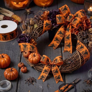 Griezelige Goth Halloween Vogelverschrikker Pompoe Lint