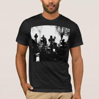 Griezelige gotische begraafplaats t-shirt