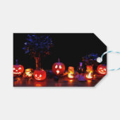 Griezelige Halloween-cadeaubijlage Cadeaulabel (Voorkant (Horizontaal))