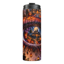 Griezelige Halloween Fantasy Eye Tumbler