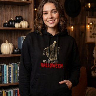 Griezelige Halloween Geest Dames Hoodie Pullover