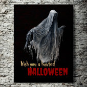 Griezelige Halloween Geest Gotische Muurkunst Post Poster