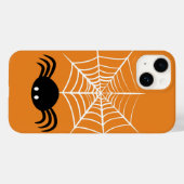 Griezelige Halloween Spin Illustratie Case-Mate iPhone Case (Achterkant (horizontaal))