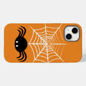 Griezelige Halloween Spin Illustratie Case-Mate iPhone Case (Achterkant (horizontaal))