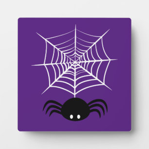 Griezelige Halloween Spin Illustratie Fotoplaat