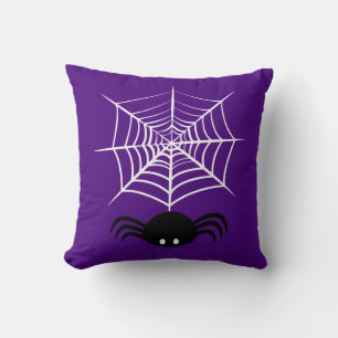 Griezelige Halloween Spin Illustratie Kussen