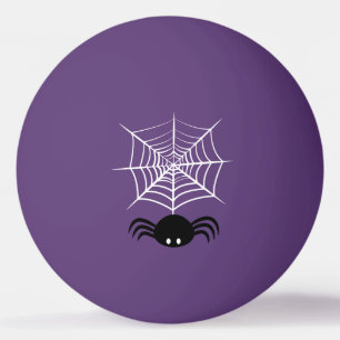 Griezelige Halloween Spin Illustratie Pingpongballen