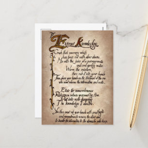 griezelige heksen tover Halloween Vakantie Ansicht Feestdagenkaart