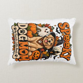 Griezelige Hondenmoeder Halloween Lieve Skelet Hon Accent Kussen
